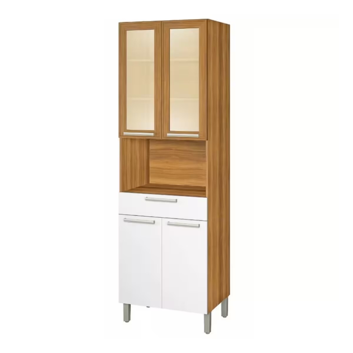 Armario Burguesa Blanco 70cm 4 Puertas 1 Cajón 