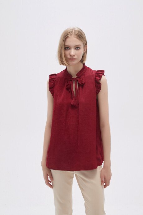 Blusa Daneb Bordeaux