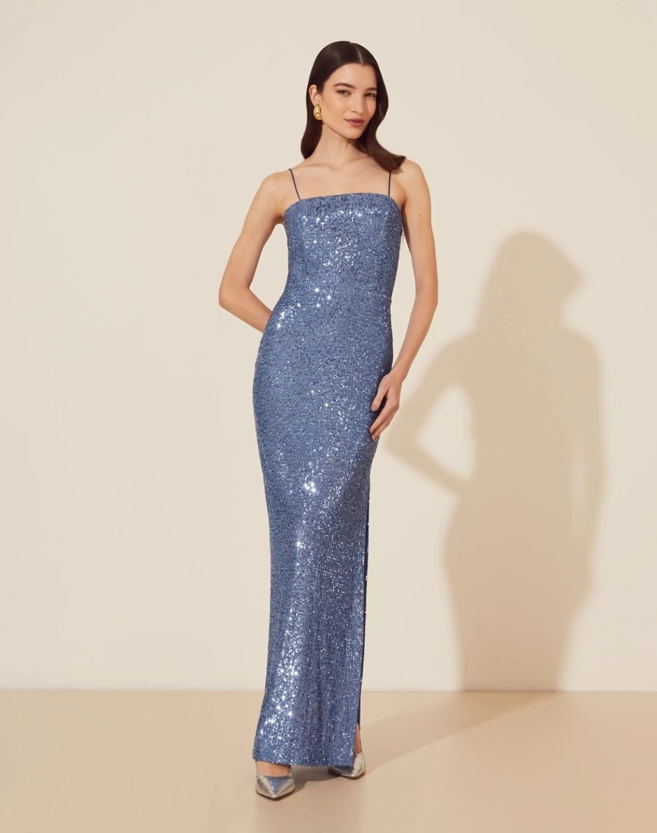 Vestido Ayla - Azul 