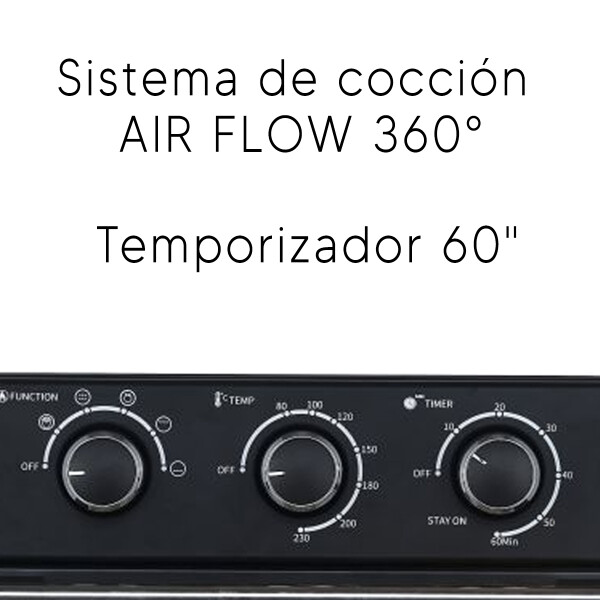 Horno Eléctrico Xion Xi-fr180 18l HORNO ELECTRICO XION XI-FR180 18LTS AP