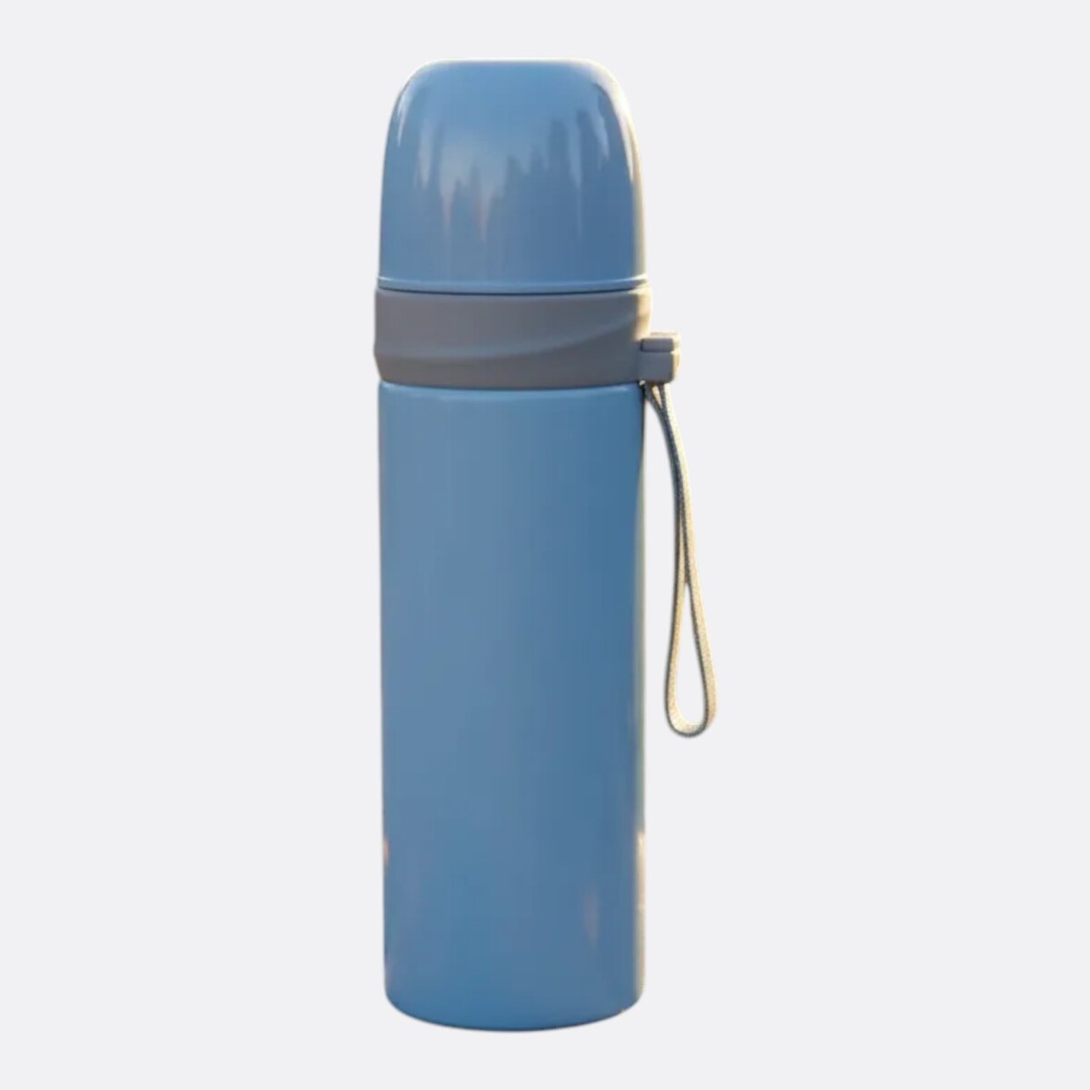 Termo Liso De Colores 500 ml - Celeste 