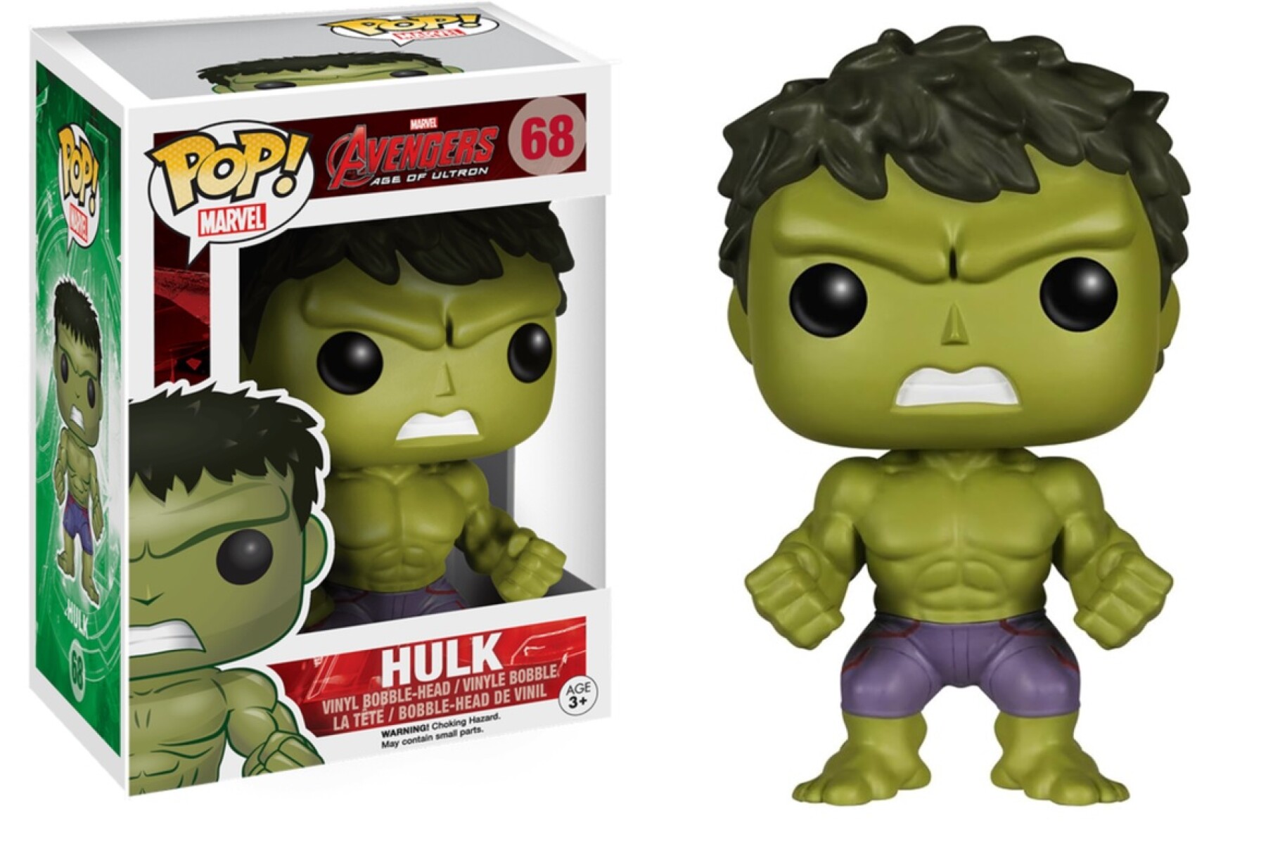 Figura Funko Pop Marvel Hulk 