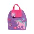 MOCHI.T.SJ Mochila Escolar Infantil De Tela 30x34cm Stephen Joseph - Unicornio Rosa
