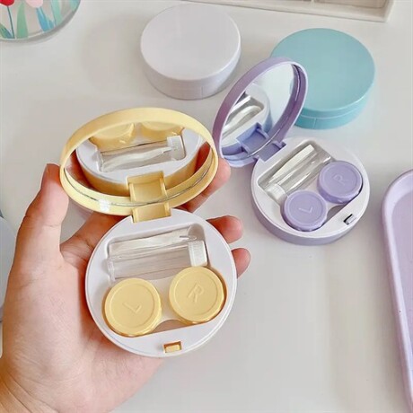 Estuche para lentes de contacto Lila