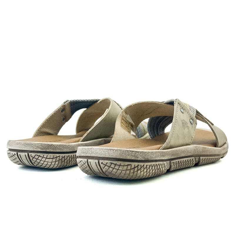 Sandalias Country Tiras Cruzadas de Mujer - 8301 Tostado