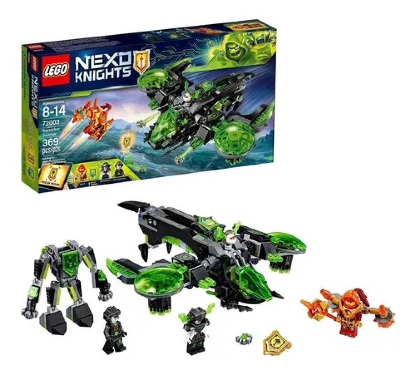 Lego Nexo Knights - Berserker Bomber 72003 