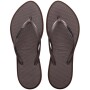 Sandalias Havaianas Slim Point FC Mujer Gris Café