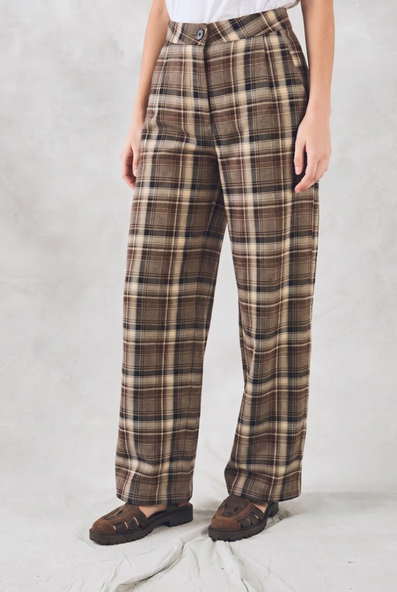 Pantalón Escocés - Oliva 