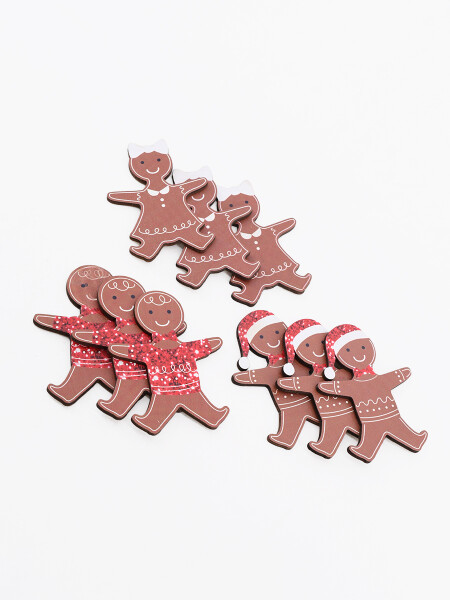 ADORNO COLGANTE JENGIBRE MARRON