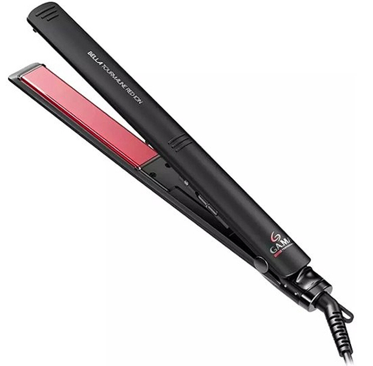 PLANCHA DE PELO GAMA Elegance BELLA ST - Tourmaline Red Ion - Sin color 