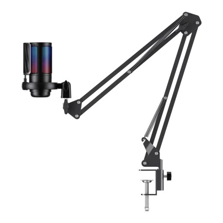 Micrófono Gamer Rgb Usb Con Brazo Para Streaming Micrófono Gamer Rgb Usb Con Brazo Para Streaming