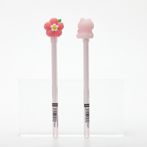 BOLÍGRAFO DE GEL (GATITO Y FLOR DE CEREZO) BOLÍGRAFO DE GEL (GATITO Y FLOR DE CEREZO)