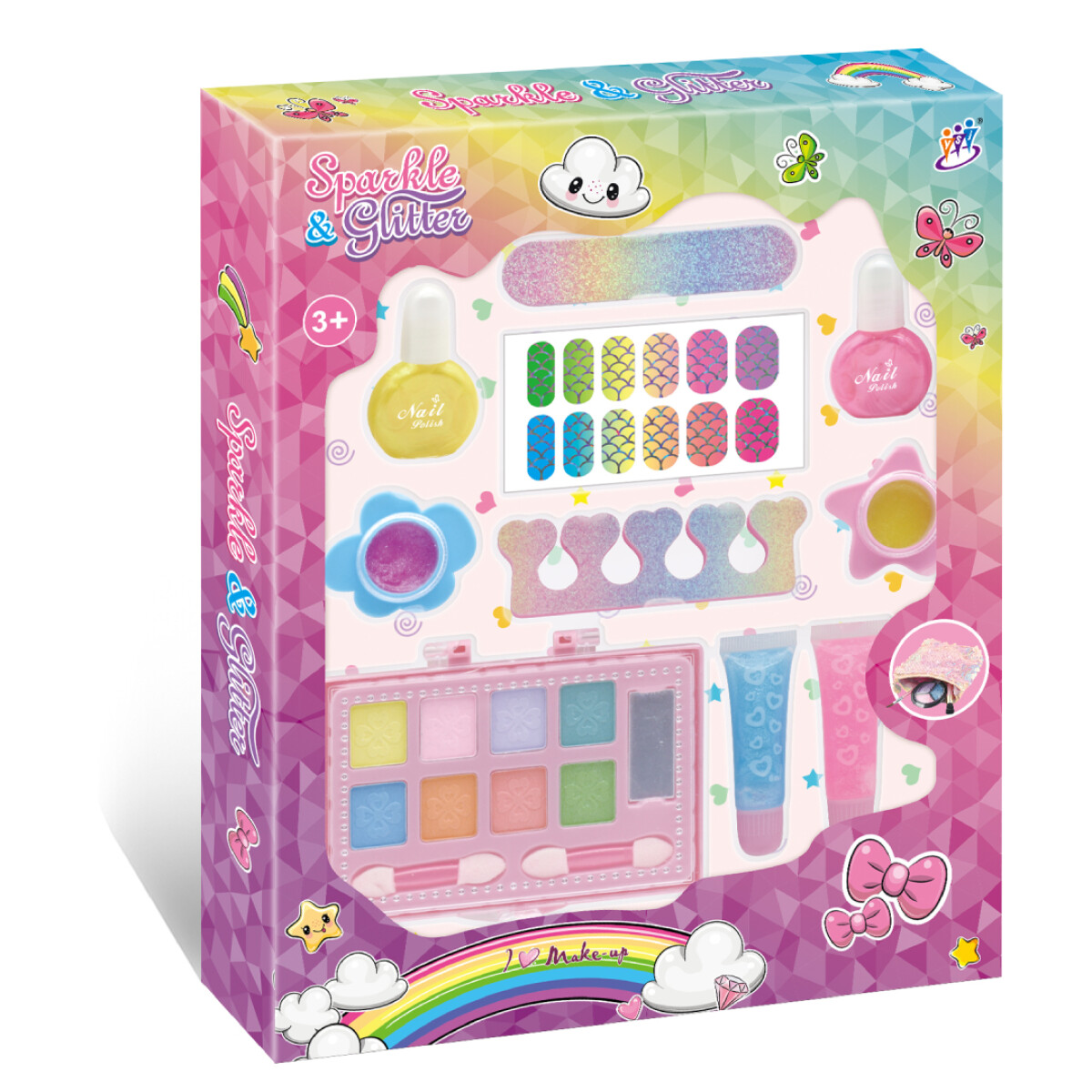 Juego Infantil de Maquillaje y Uñas 