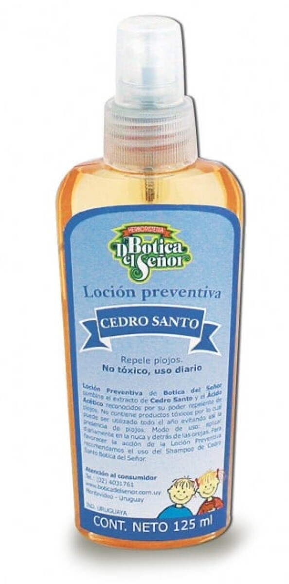 Cedro Santo Loción Preventiva 125ml 
