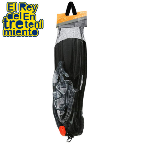 Set Snorkel+ Patas De Rana+ Mascara Intex P/ Adulto Inx055658
