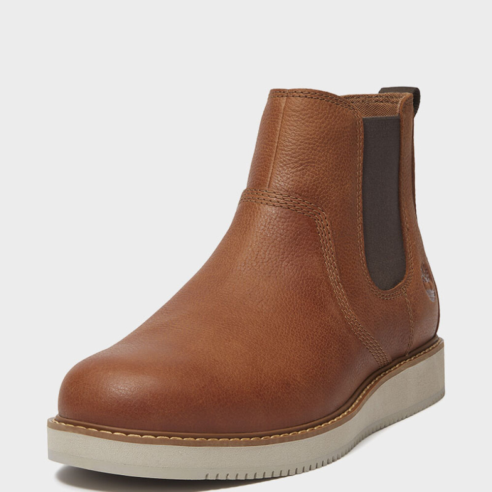 Mid Chelsea Boot Medium Brown Full Grain