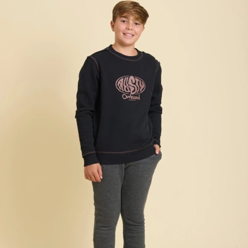 Buzo Juvenil Rusty Negro