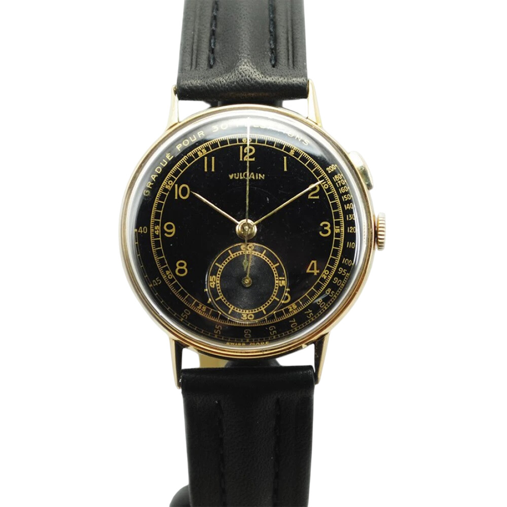 Reloj Vulcain Vintage Cronógrafo Oro 18K Amarillo Reloj Vulcain Vintage Cronógrafo Oro 18K Amarillo