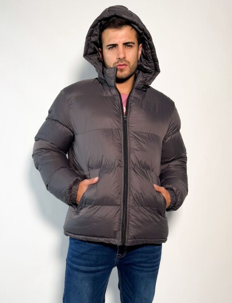 Campera de nylon oversize Taka Topo