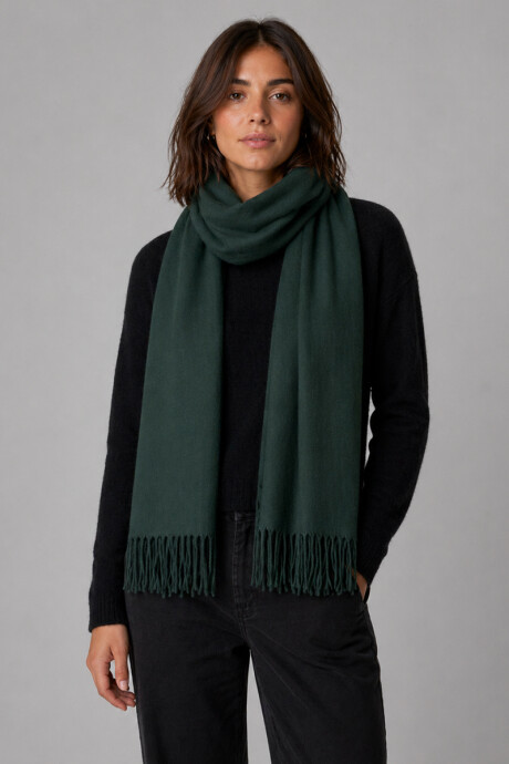Bufanda Lara Verde oscuro