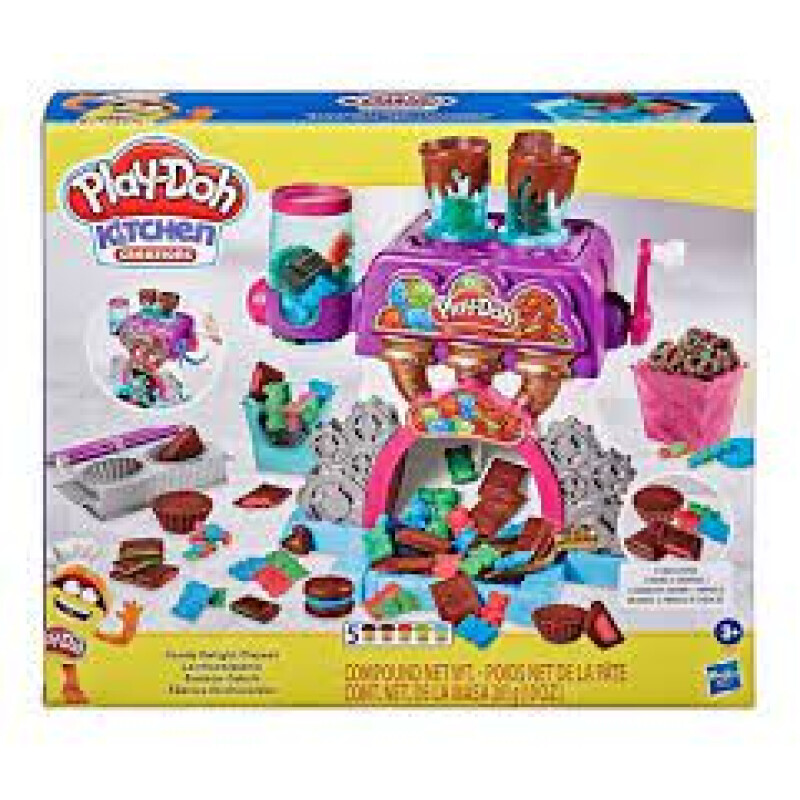 Fábrica de Chocolate, Juego de Masa Play-Doh Fábrica de Chocolate, Juego de Masa Play-Doh