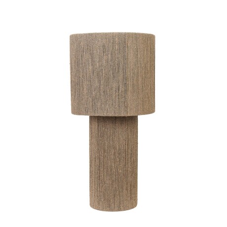 LAMPARA DE MESA FIBRAS-NATURALES NATURAL-BEIGE BUILDING