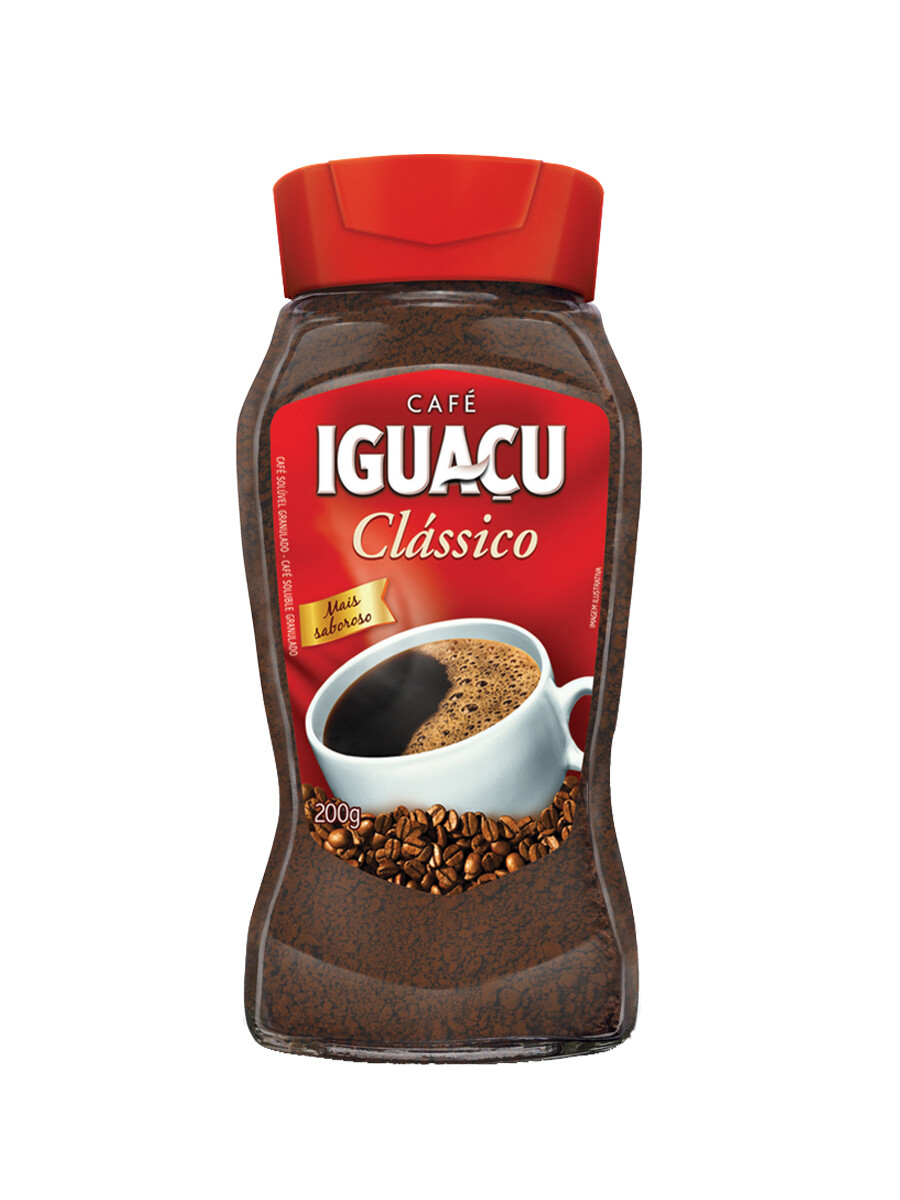 Café Iguaçu Granulado Frasco 200 grs Café Iguaçu Granulado Frasco 200 grs