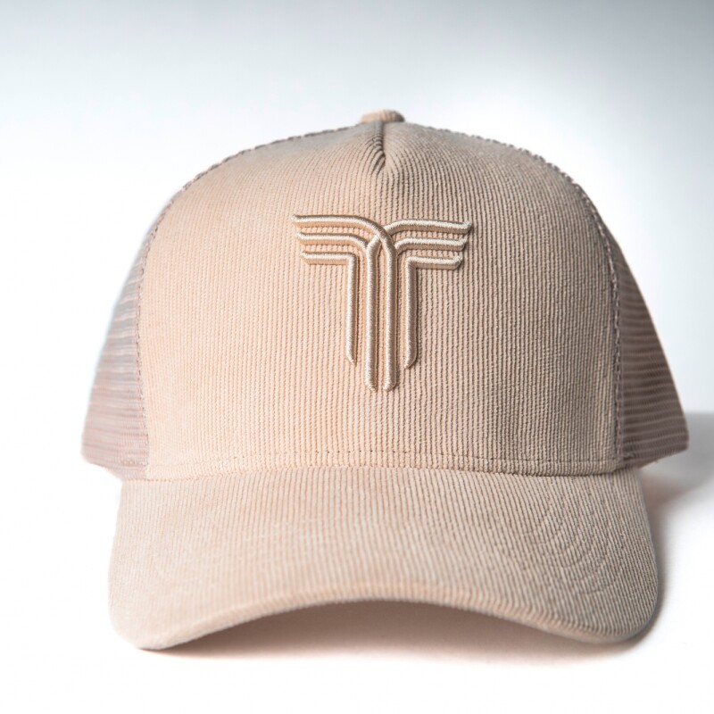 Gorra Tiffosi Corderoy Unisex Crema