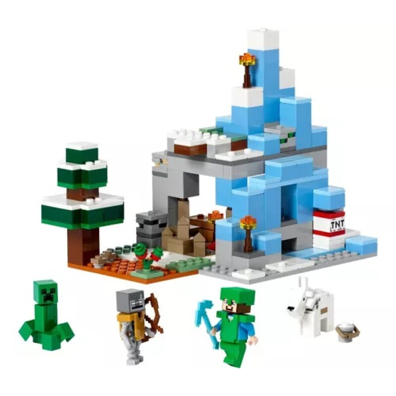 Lego Minecraft Los Picos Helados 21243 Lego Minecraft Los Picos Helados 21243