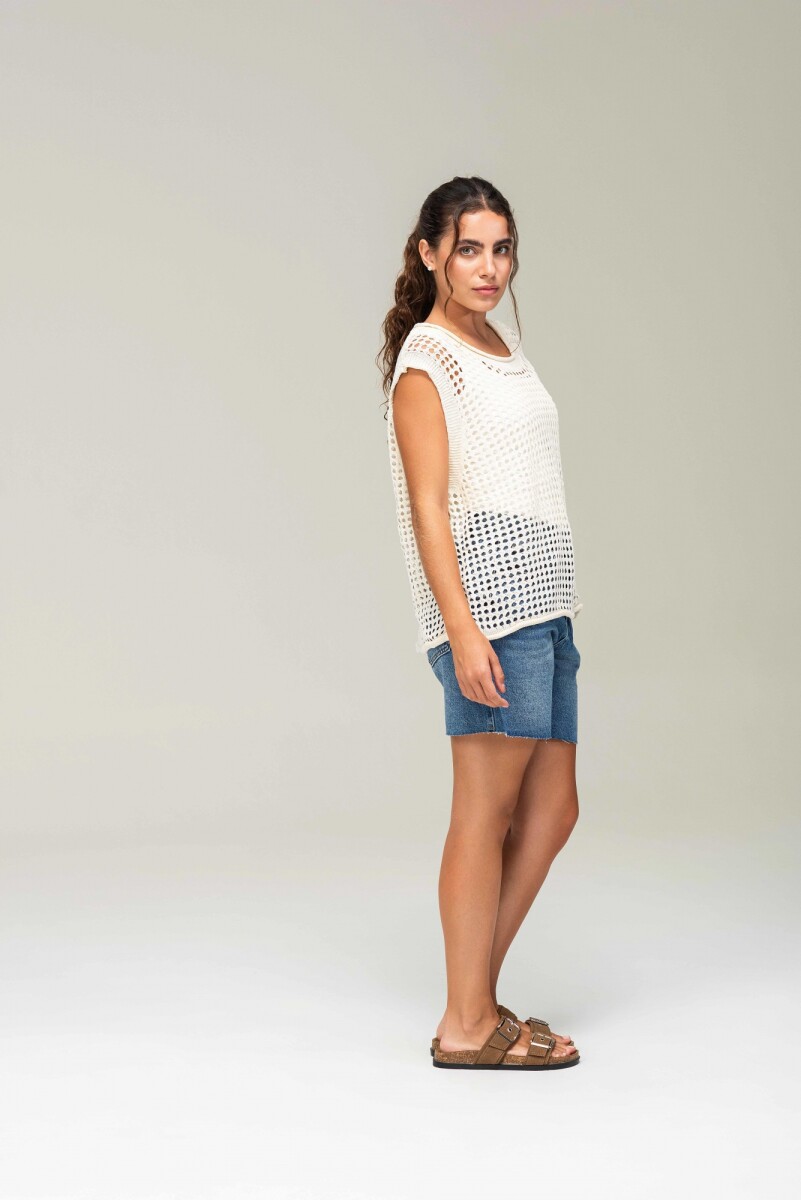 MUSCULOSA RED - Beige 