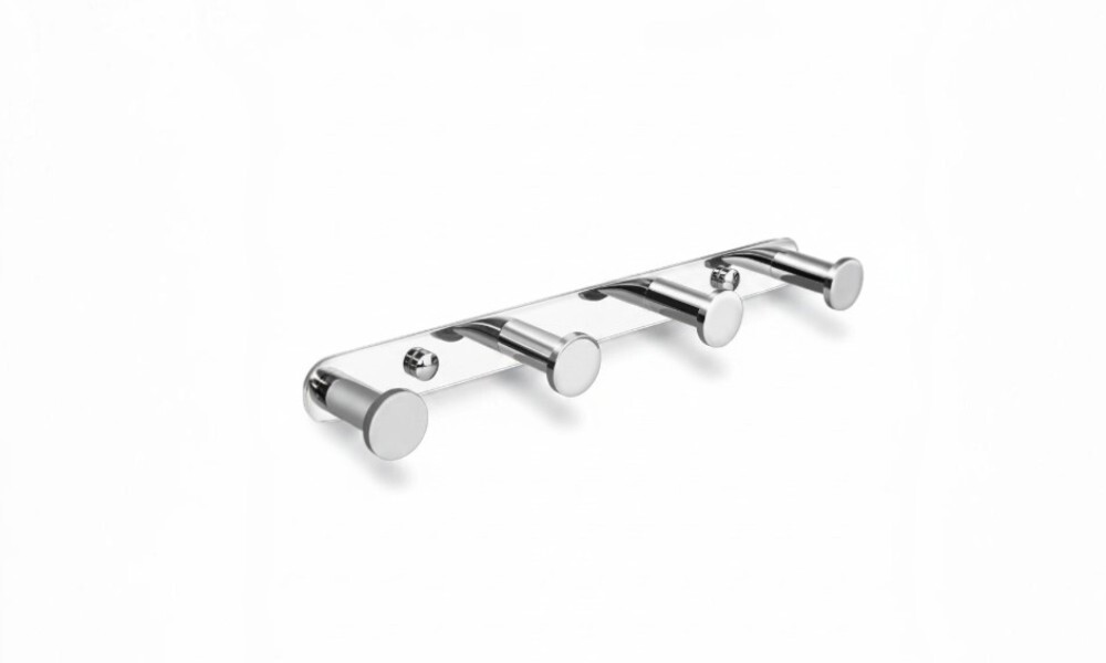 Perchero para baño c/4 perchas 4304-4 Perchero Para Baño C/4 Perchas 4304-4