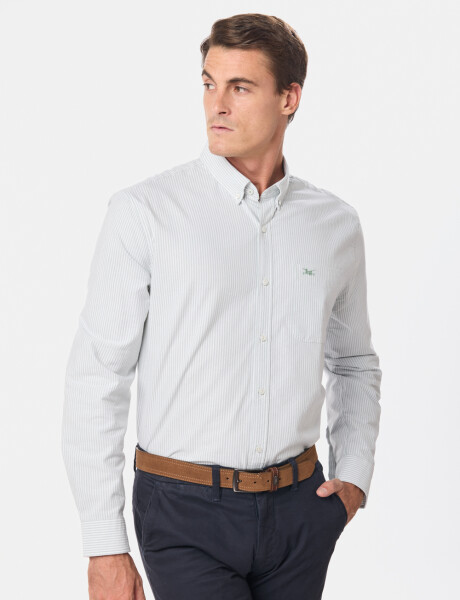 CAMISA OXFORD Verde