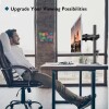 Soporte doble z022 para monitor ajustable de escritorio Soporte doble z022 para monitor ajustable de escritorio