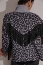SACO FLECOS Animal Print