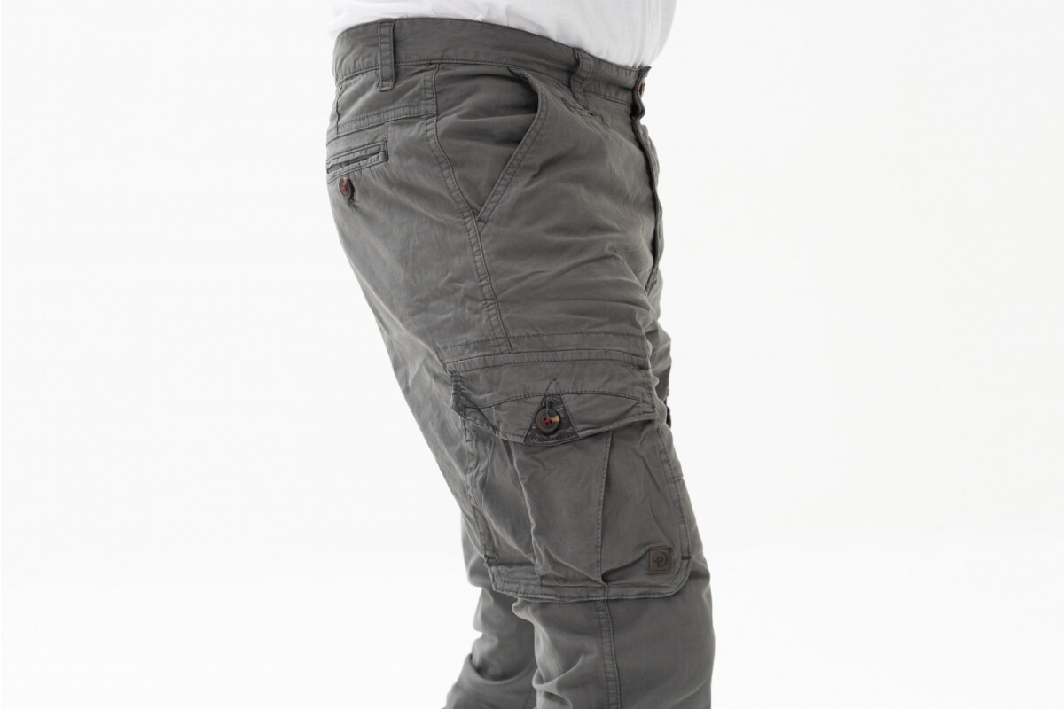 PANTALON CARGO EPSILON S/TAPA Gris