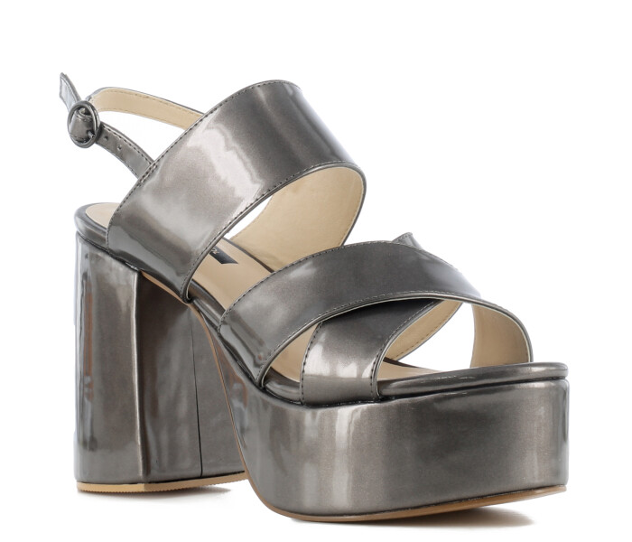 Sandalia MADISON de charol MissCarol - Pewter - MissCarol - 146.W20224999 — Miss  Carol