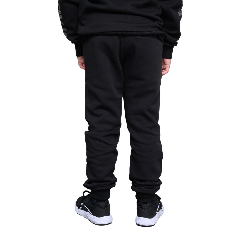 Pantalones Umbro Stacked Logo Junior Ref.256036U0 Masculino Negro - Blanco