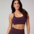 Bra Principal Low Impact Mujer Oxblood/Mushroom Mauve
