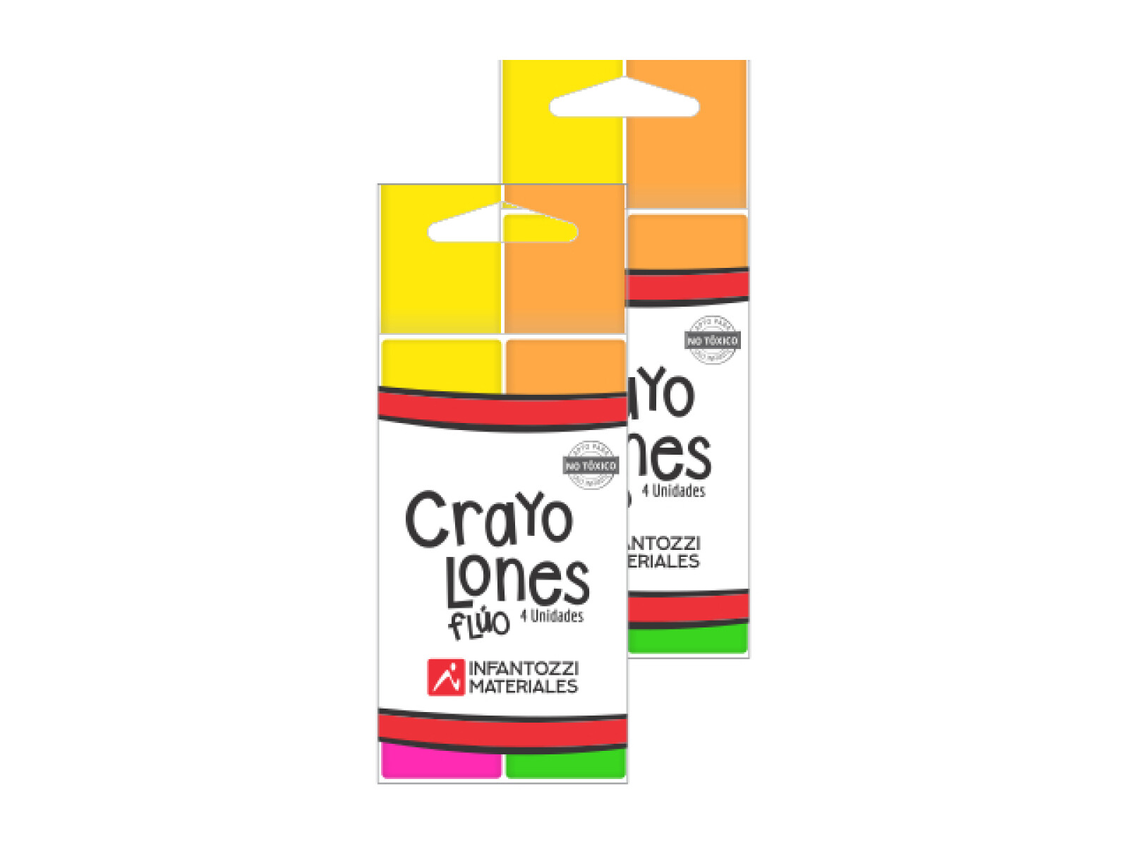 Crayolones flúo - Cartón 