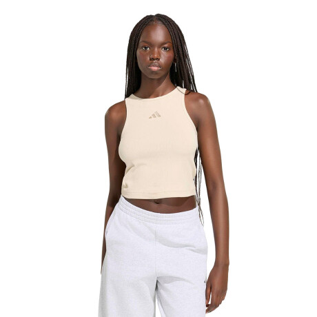 Top de Mujer Adidas W Ak Sl Rib Tnk Beige