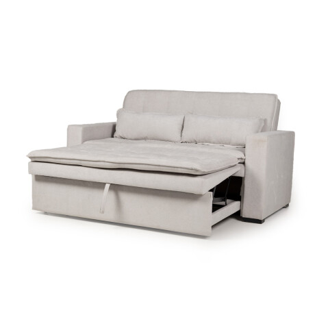 Sofá Cama Londres - Tela Microfibra TC1009 (Plata)
