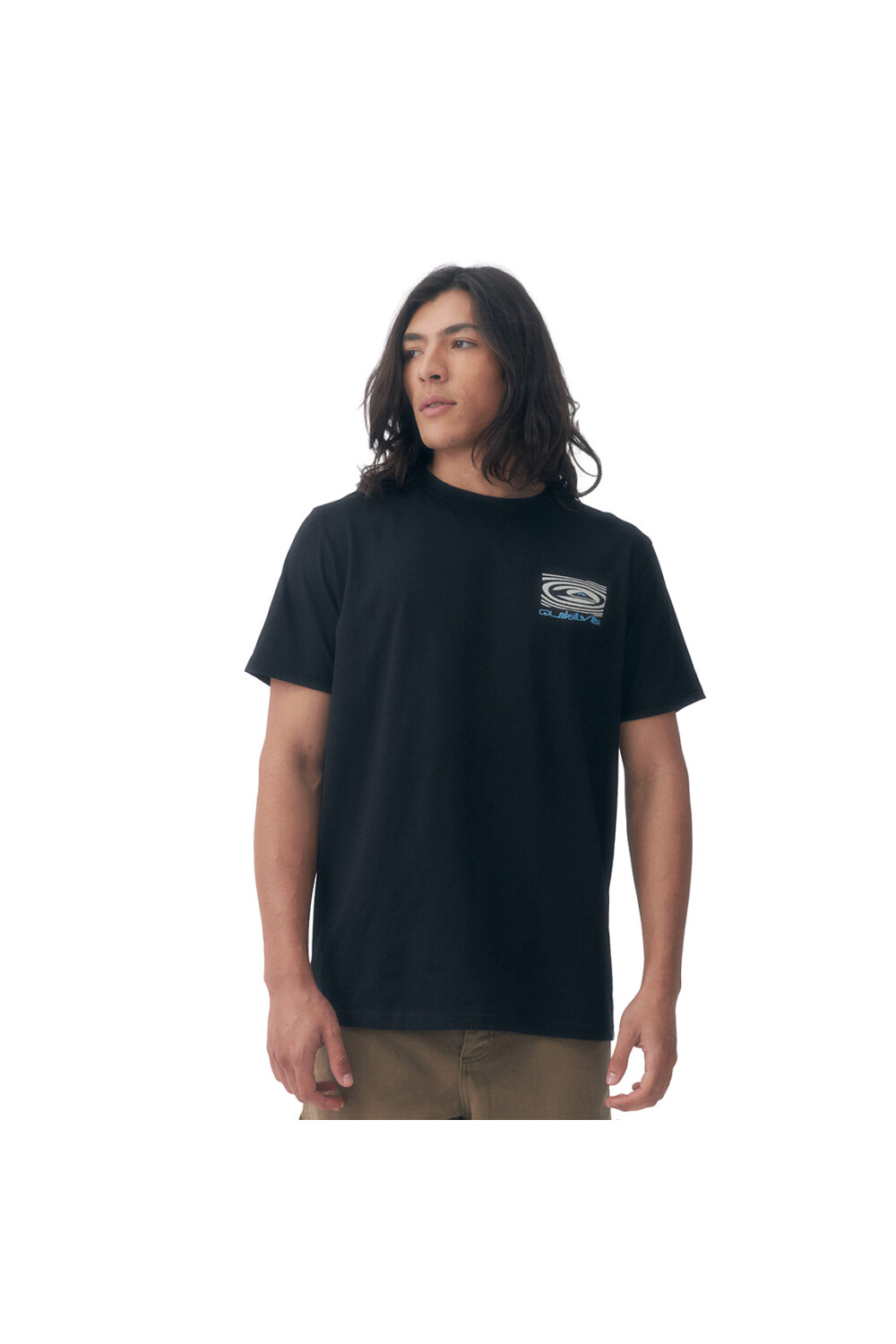 Quiksilver Remera CORPO BRIGHT Hombre - Negro Negro