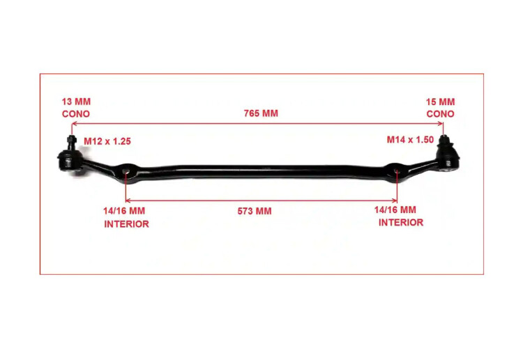 Barra De Direccion Toyota Hilux 89-04 Barra De Direccion Toyota Hilux 89-04