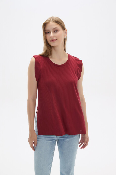 Remera Mazatlan Bordeaux