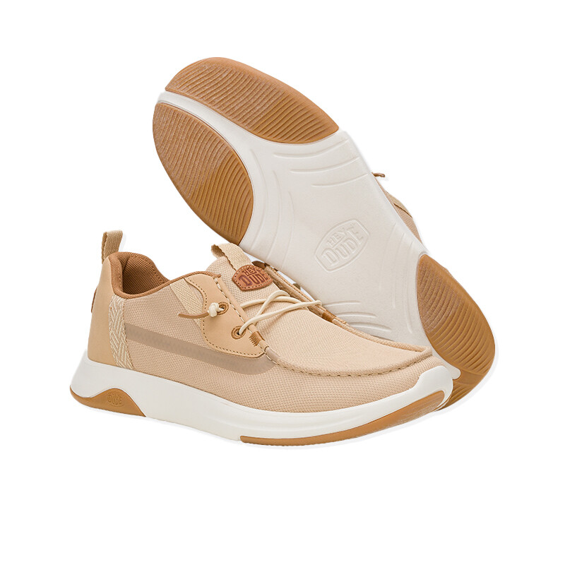 Calzado Hey Dude Wally Drift Mesh Beige