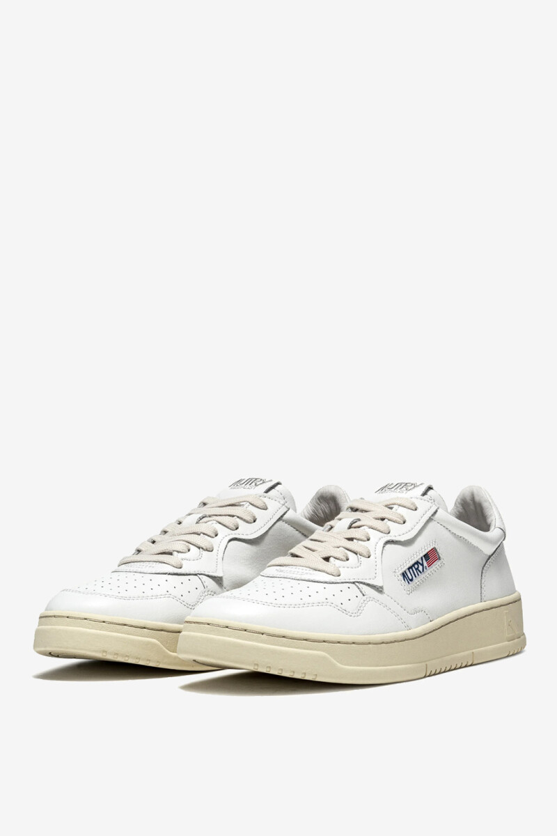 MEDALIST LOW WOM LEAT/LEAT WHT Blanco