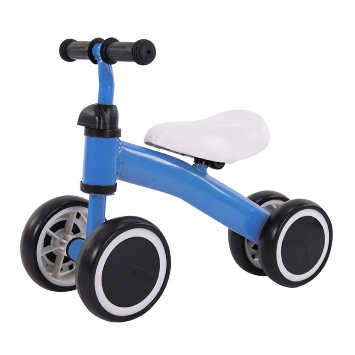Buggy Bicicleta s/ Pedales Cuatriciclo Aprendizaje p/ Niños - Azul 