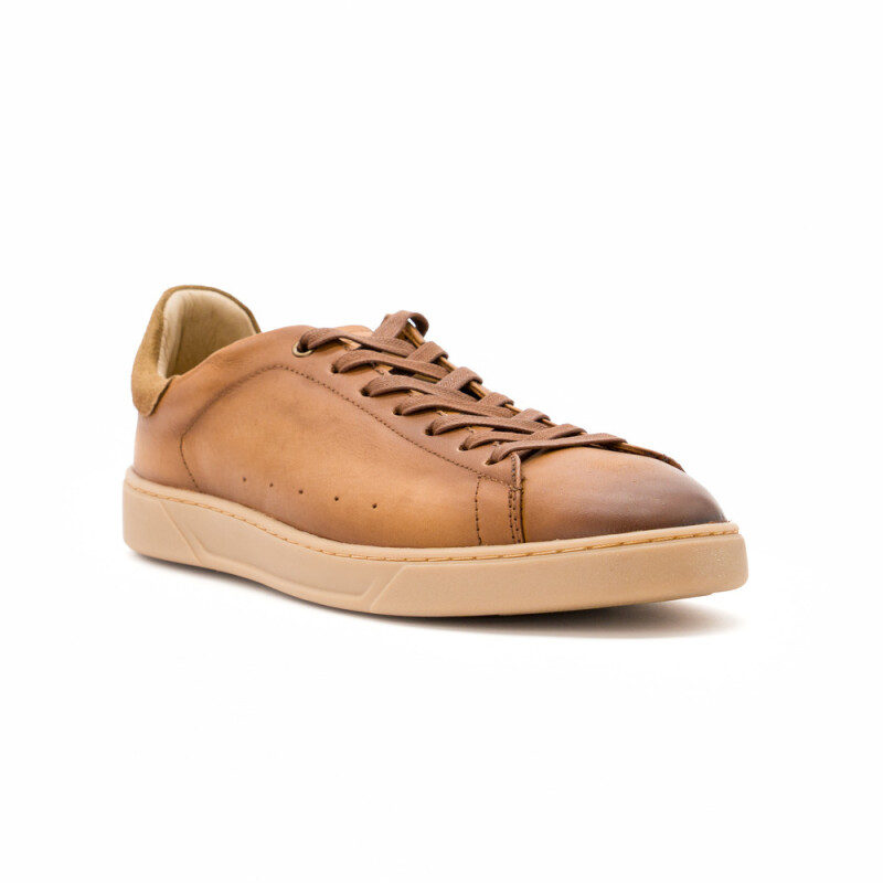 SNEAKER LATEGO/SUEDE HAVANA/BRONCE HAVANA