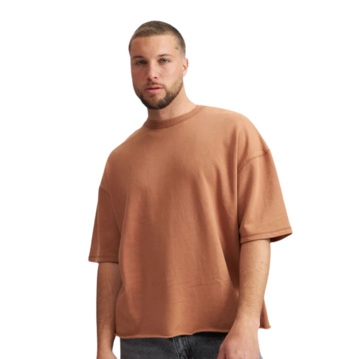 T-SHIRT S-XL - CHOCOLATE 