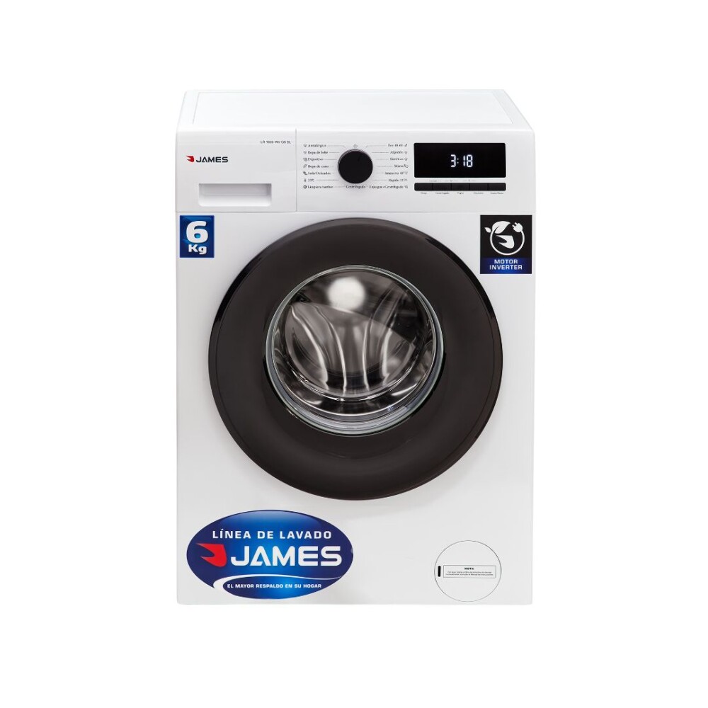 Lavarropas - James 6 KG Carga Frontal Lavarropas - James 6 KG Carga Frontal